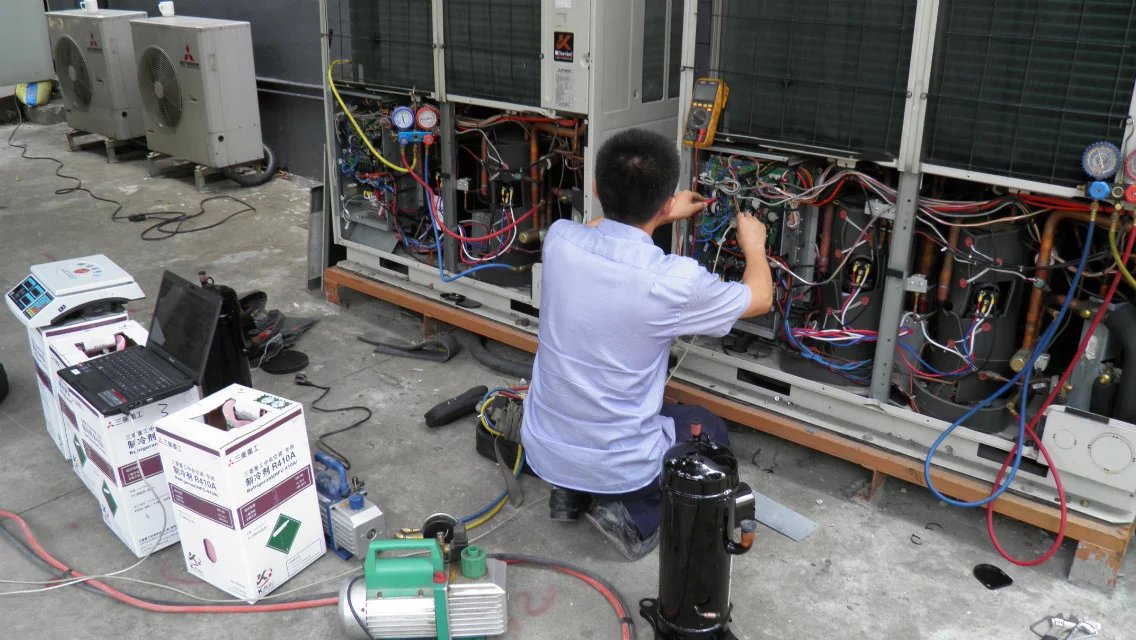 洛杉矶空调维修加氟移机24小时竭诚服务